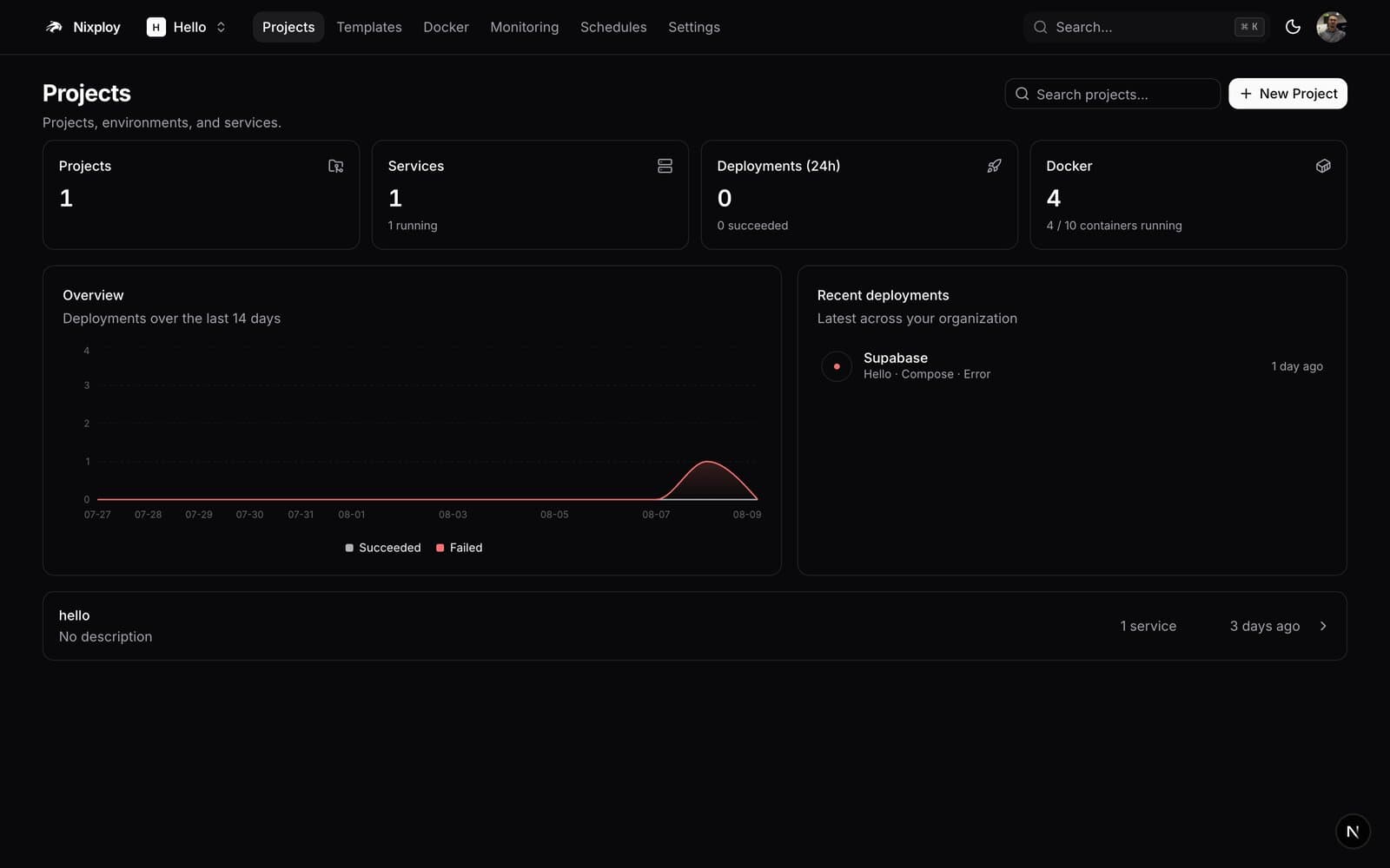 Nixploy — Self-hosted PaaS