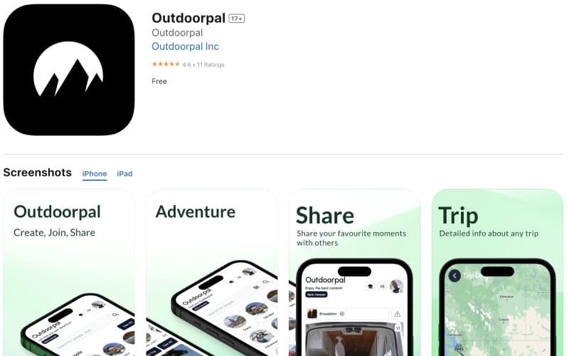 Outdoorpal Legacy — Mobile Platform