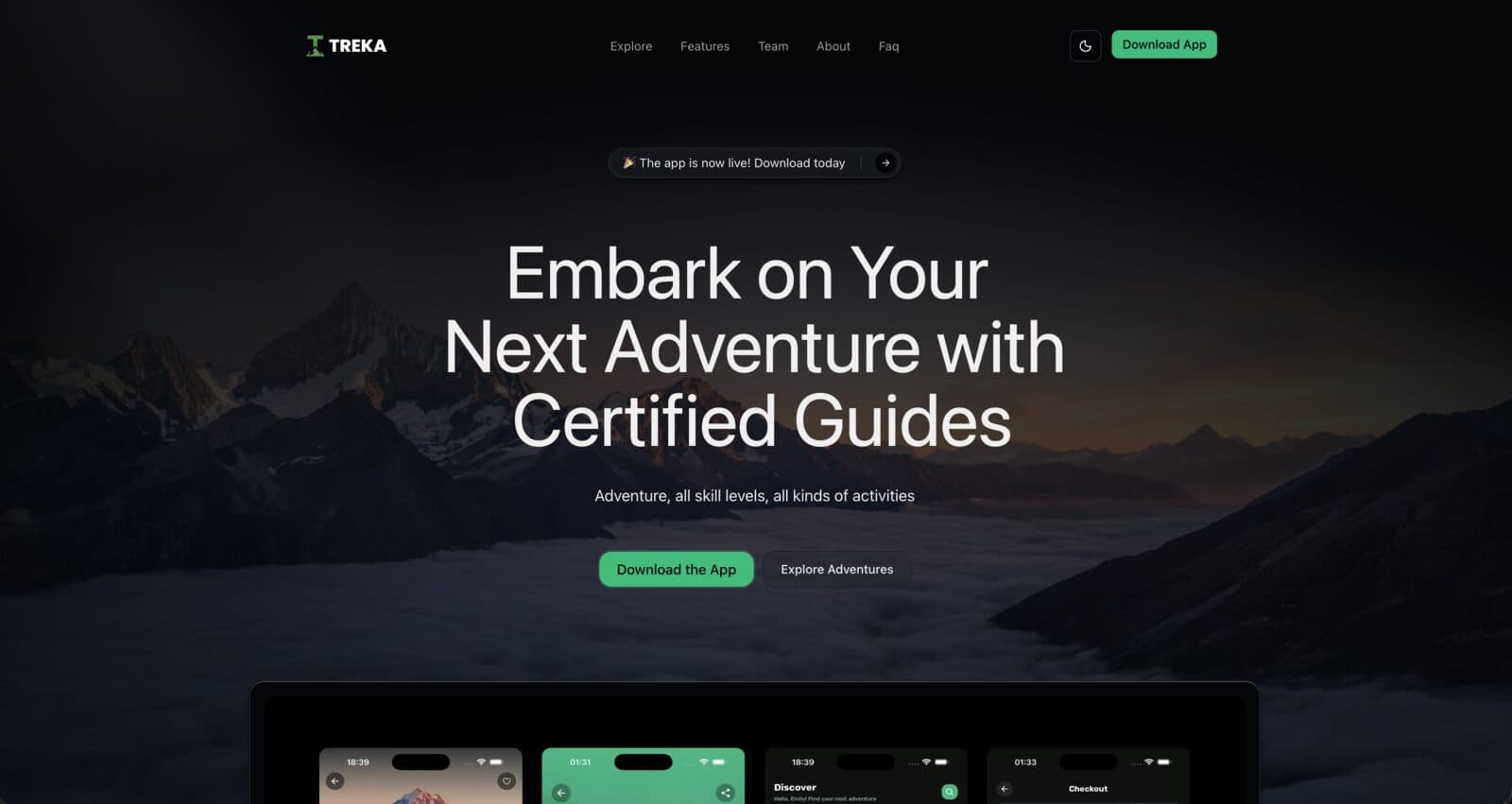Treka — Mobile Platform